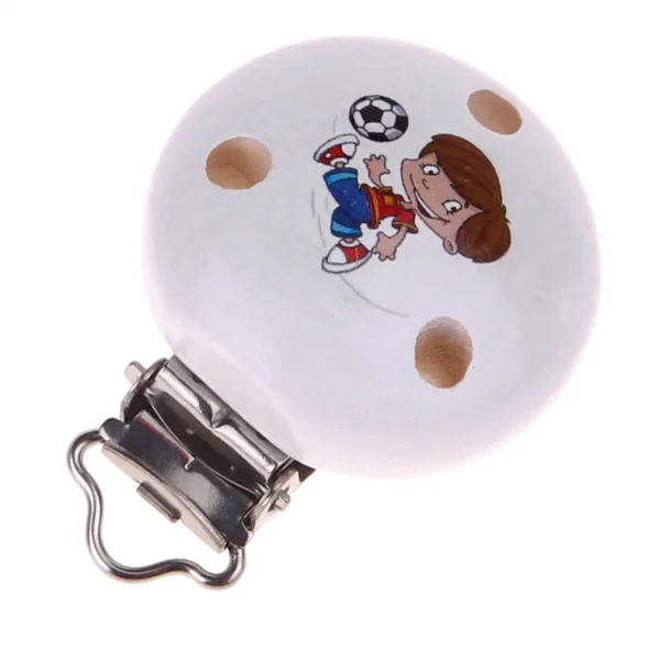 Motivclip Fußballjunge — Kiki-Ena Bastelmaterial Naturholz Motivclip Fußballjunge — Kiki-Ena Bastelmaterial Naturholz