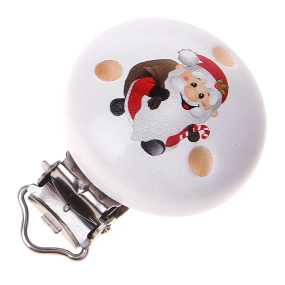 Motivclip Weihnachtsmann — Kiki-Ena Bastelmaterial Naturholz