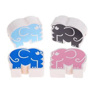 Motivperle Elefant — Kiki-Ena Bastelmaterial Naturholz