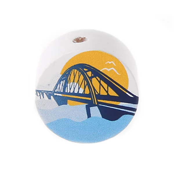 Motivperle Fehmarnsundbrücke — Kiki-Ena Bastelmaterial Naturholz Motivperle Fehmarnsundbrücke — Kiki-Ena Bastelmaterial Naturholz