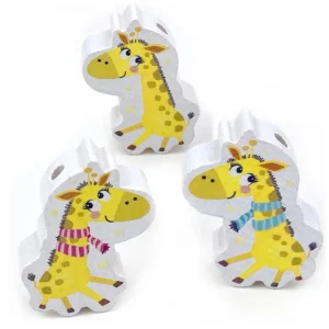 Motivperle Giraffe — Kiki-Ena Bastelmaterial Naturholz
