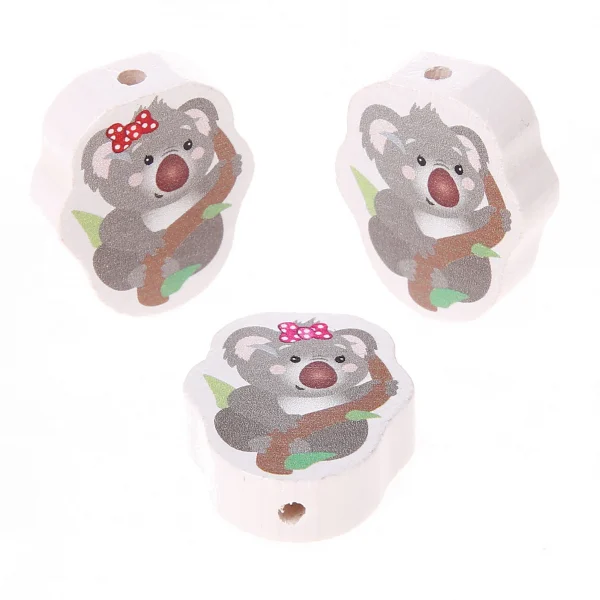 Motivperle Koala — Kiki-Ena Bastelmaterial Naturholz