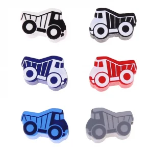 Motivperle Lastwagen — Kiki-Ena Bastelmaterial Naturholz Motivperle Lastwagen — Kiki-Ena Bastelmaterial Naturholz