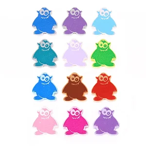 Motivperle Monsterchen — Kiki-Ena Bastelmaterial Naturholz Motivperle Monsterchen — Kiki-Ena Bastelmaterial Naturholz