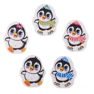Motivperle Pinguin — Kiki-Ena Bastelmaterial Naturholz