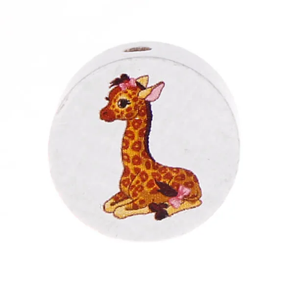 Motivperle Scheibe Giraffe — Kiki-Ena Bastelmaterial Naturholz Motivperle Scheibe Giraffe — Kiki-Ena Bastelmaterial Naturholz
