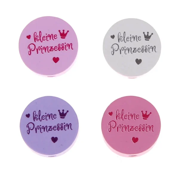 Motivperle Scheibe kleine Prinzessin — Kiki-Ena Bastelmaterial Naturholz Motivperle Scheibe kleine Prinzessin — Kiki-Ena Bastelmaterial Naturholz