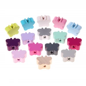Motivperle Schmetterling Mini — Kiki-Ena Bastelmaterial Naturholz