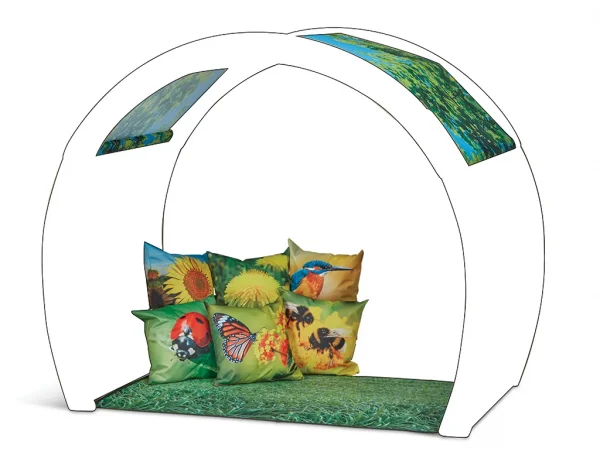 Natur-Accessoire-Set für große, gemütliche Buchten — Millhouse Lernspielzeug Schule