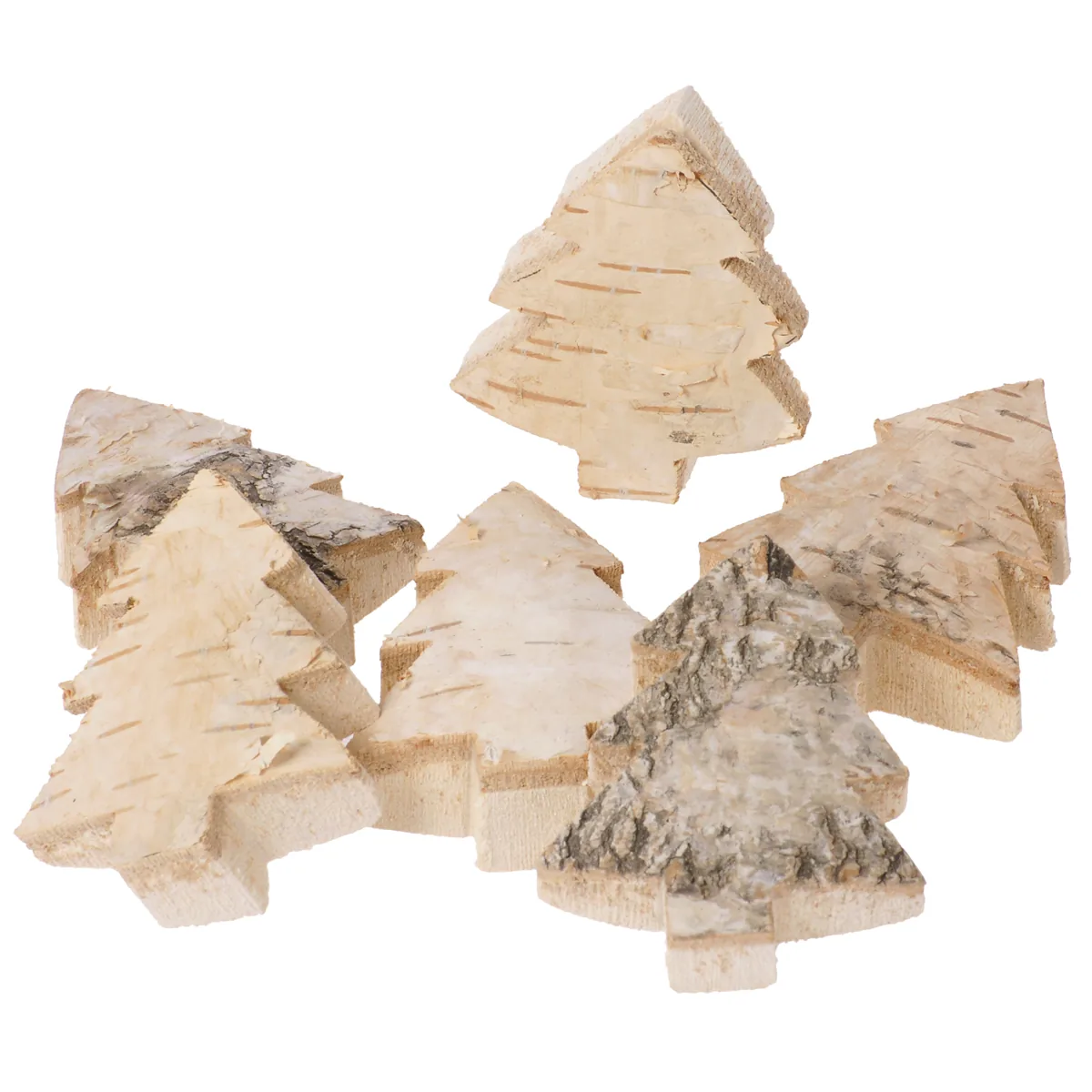 Naturholzscheiben Tanne 6er Set — Eduplay padagogisches Spielzeug Kita