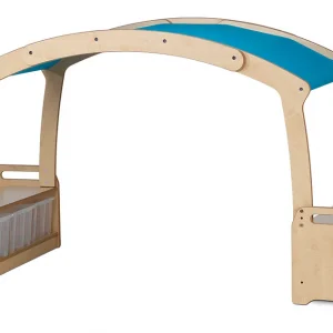 Niedriges Höhlen-Set mit 6 durchsichtigen Wannen – blaues Dach — Millhouse Lernspielzeug Schule Niedriges Höhlen-Set mit 6 durchsichtigen Wannen – blaues Dach — Millhouse Lernspielzeug Schule