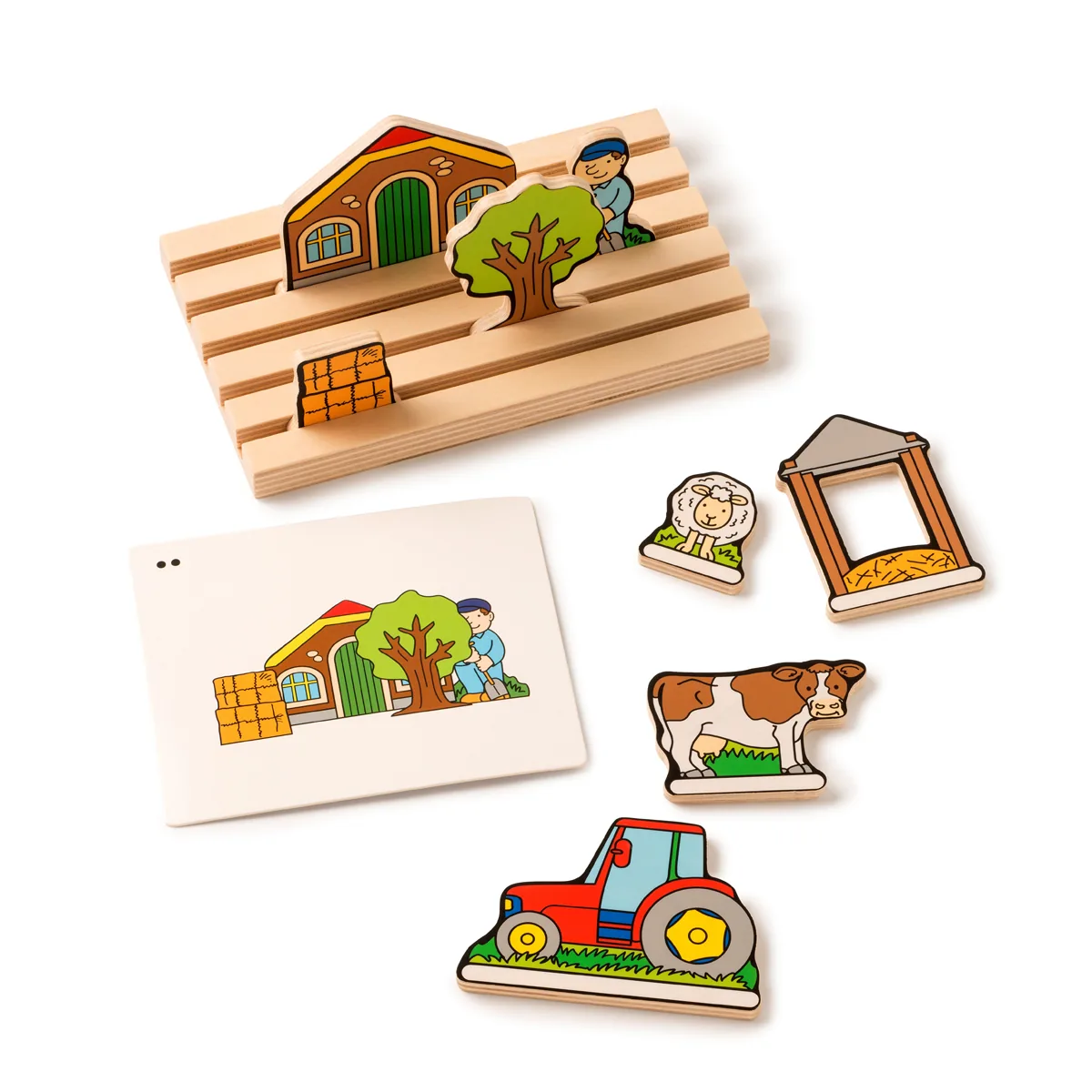 Peek and tell — Eduplay padagogisches Spielzeug Kita