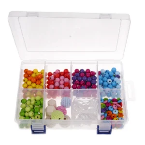 Perlenbox Regenbogen — Kiki-Ena Bastelmaterial Naturholz
