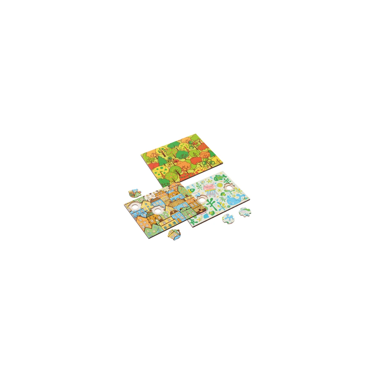 Phantasiepuzzle-Set Themen — Eduplay padagogisches Spielzeug Kita