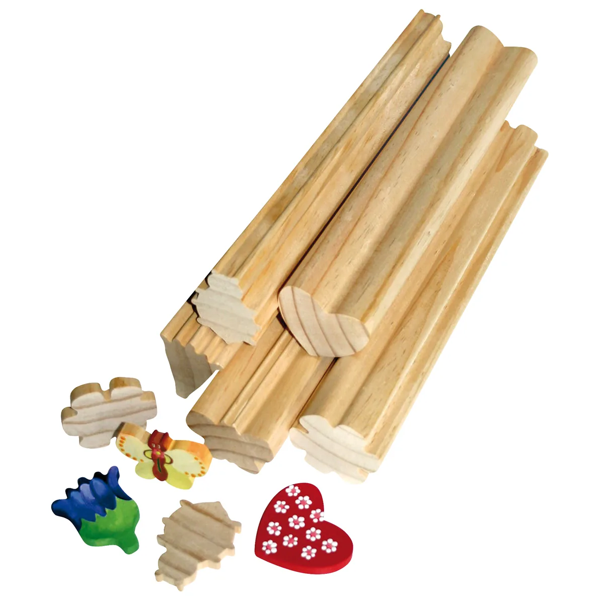 Profilholz Muttertag 5er Set — Eduplay padagogisches Spielzeug Kita