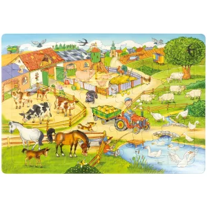 Puzzle Bauernhof — Eduplay padagogisches Spielzeug Kita