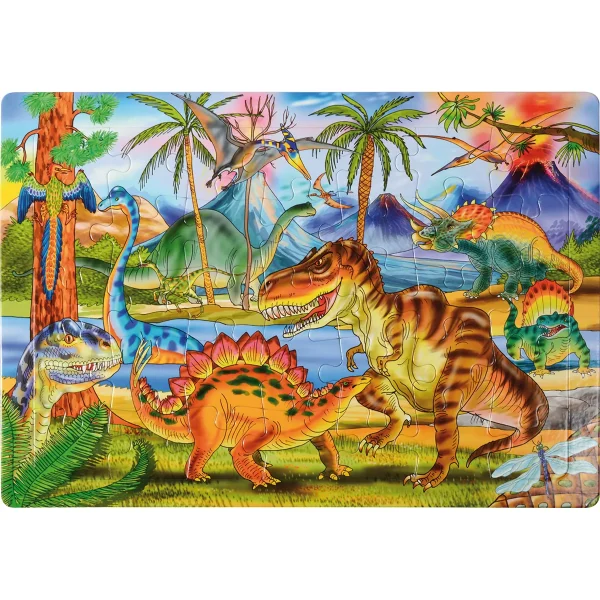 Puzzle Dinosaurier — Eduplay padagogisches Spielzeug Kita