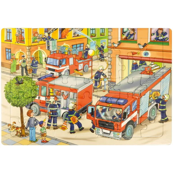Puzzle Feuerwehr — Eduplay padagogisches Spielzeug Kita Puzzle Feuerwehr — Eduplay padagogisches Spielzeug Kita