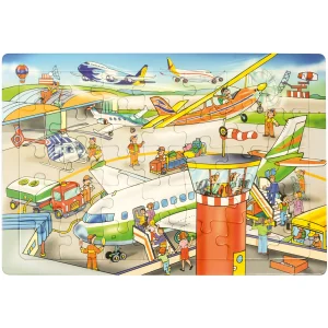 Puzzle Flughafen — Eduplay padagogisches Spielzeug Kita