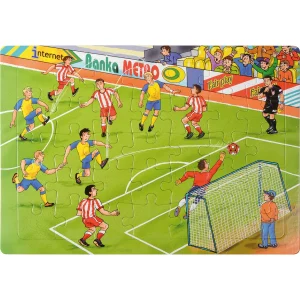 Puzzle Fussball — Eduplay padagogisches Spielzeug Kita