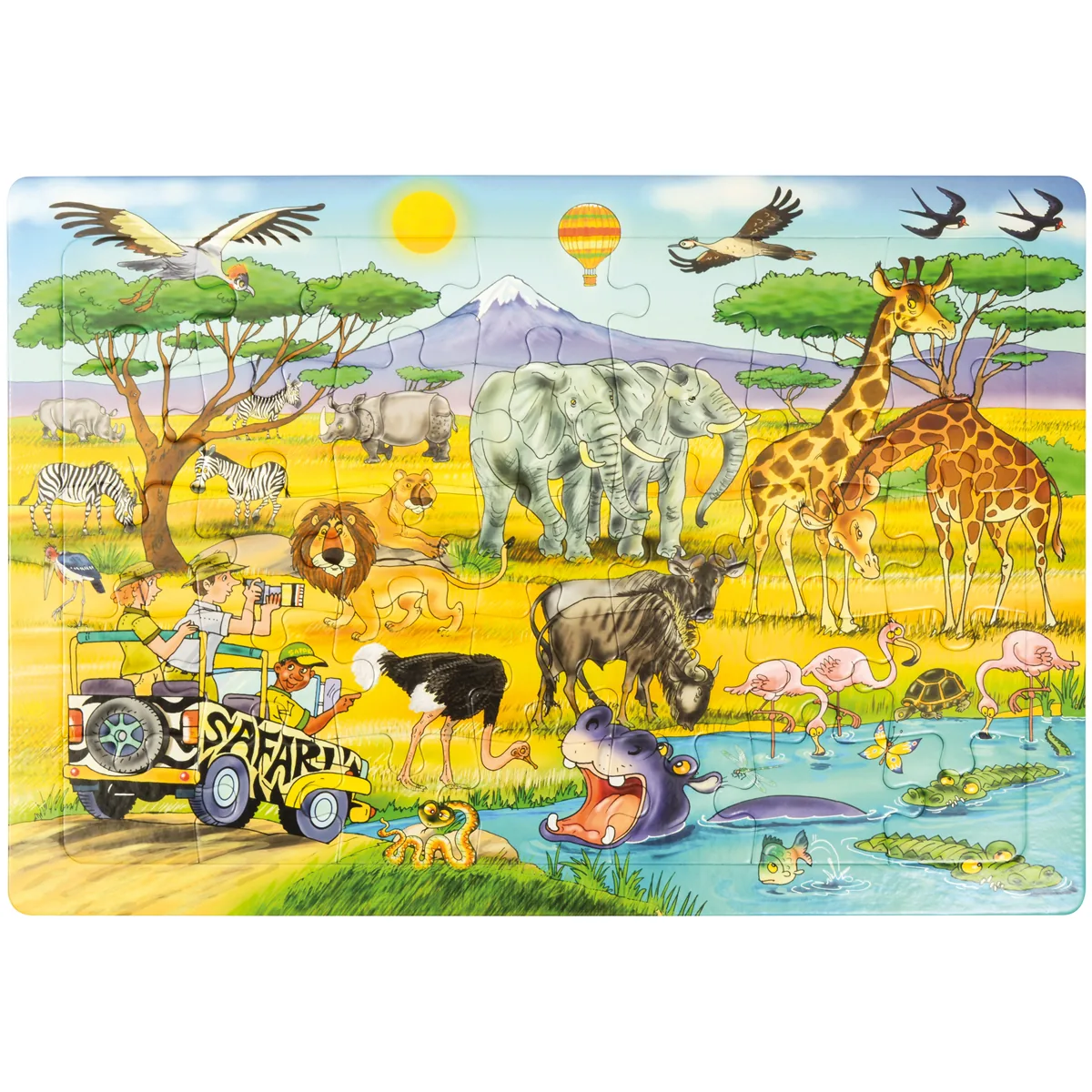Puzzle Safari — Eduplay padagogisches Spielzeug Kita Puzzle Safari — Eduplay padagogisches Spielzeug Kita