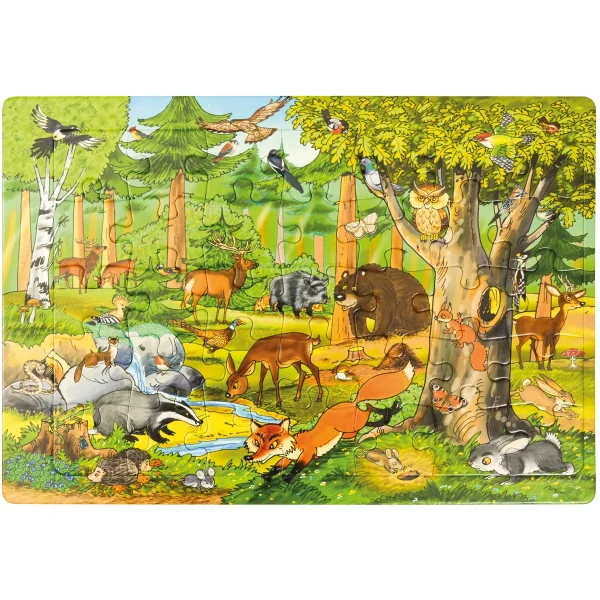 Puzzle Wald — Eduplay padagogisches Spielzeug Kita Puzzle Wald — Eduplay padagogisches Spielzeug Kita
