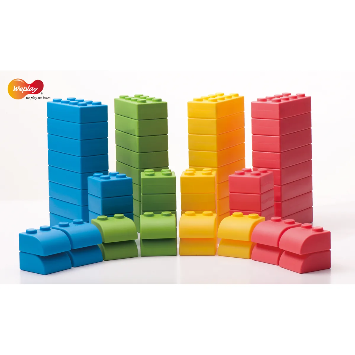 Q-Blocks 64-tlg. — Kiki-Ena Bastelmaterial Naturholz