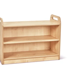 Regaleinheit mit Vitrine und verspiegelter Rückwand (leer) — Millhouse Lernspielzeug Schule