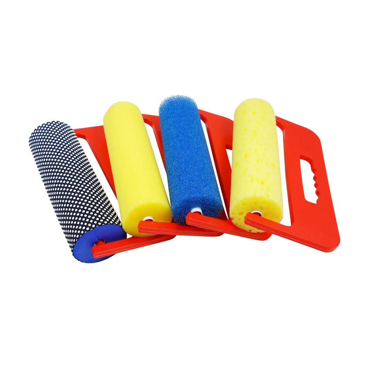 Riesen-Strukturroller 4er Set — Eduplay padagogisches Spielzeug Kita
