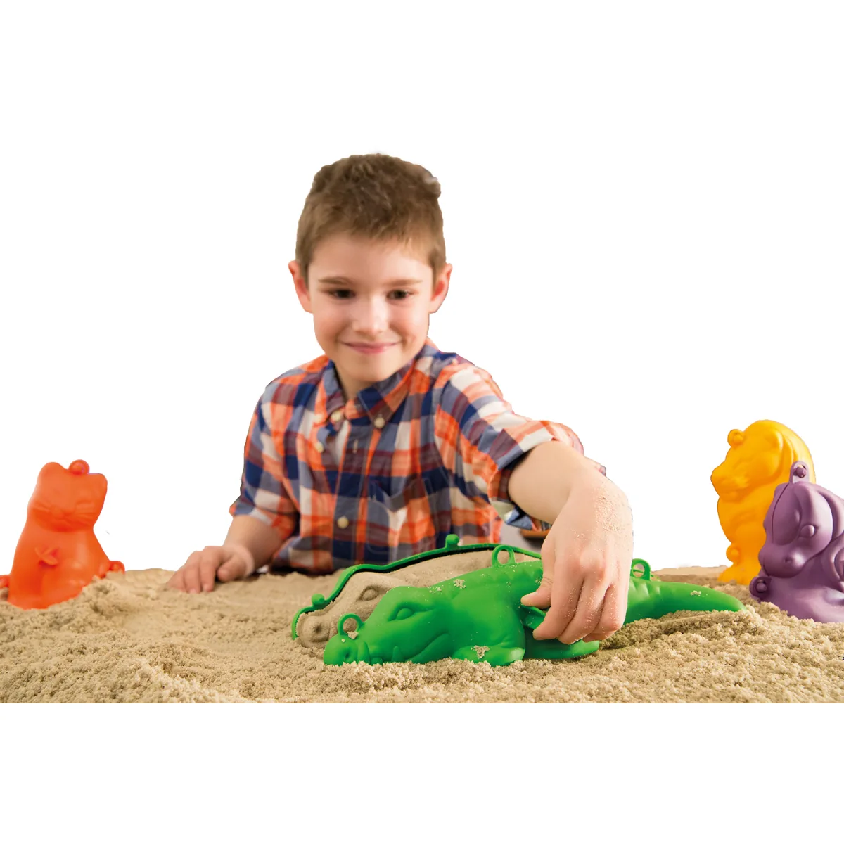 Sandform 3D groß outdoor 4er Set — Eduplay padagogisches Spielzeug Kita