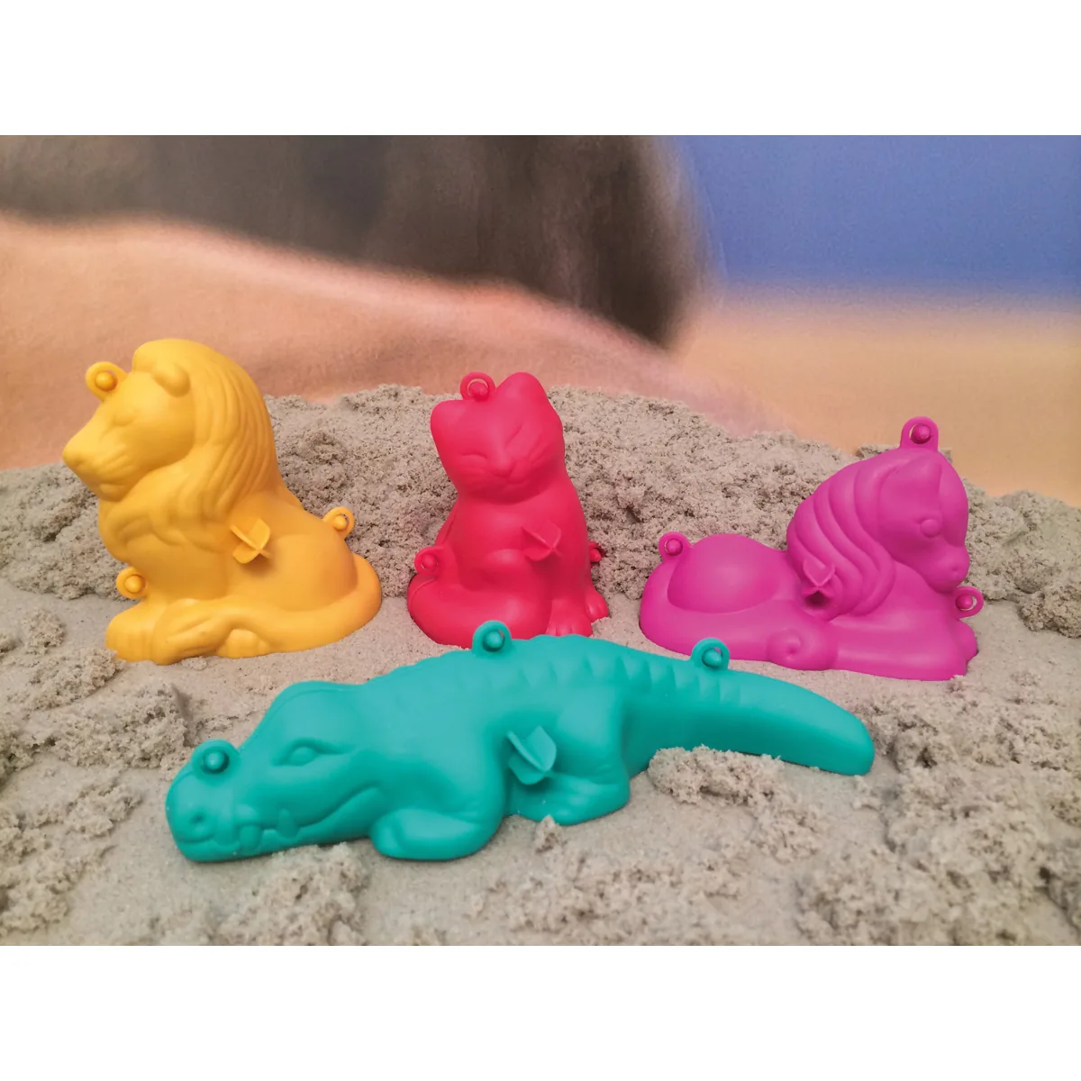 Sandform 3D klein indoor 4er Set — Eduplay padagogisches Spielzeug Kita