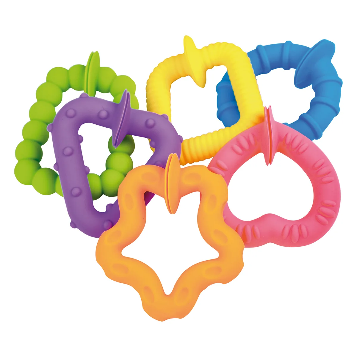 Saugnapf-Formen Spiel 6er Set — Eduplay padagogisches Spielzeug Kita