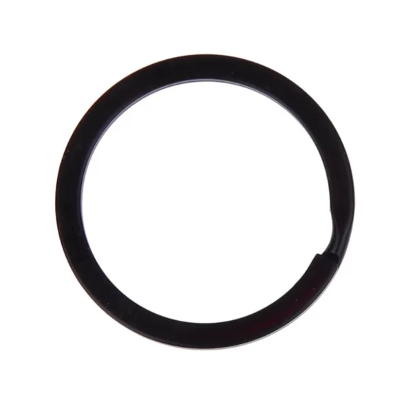 Schlüsselring 25mm schwarz — Kiki-Ena Bastelmaterial Naturholz