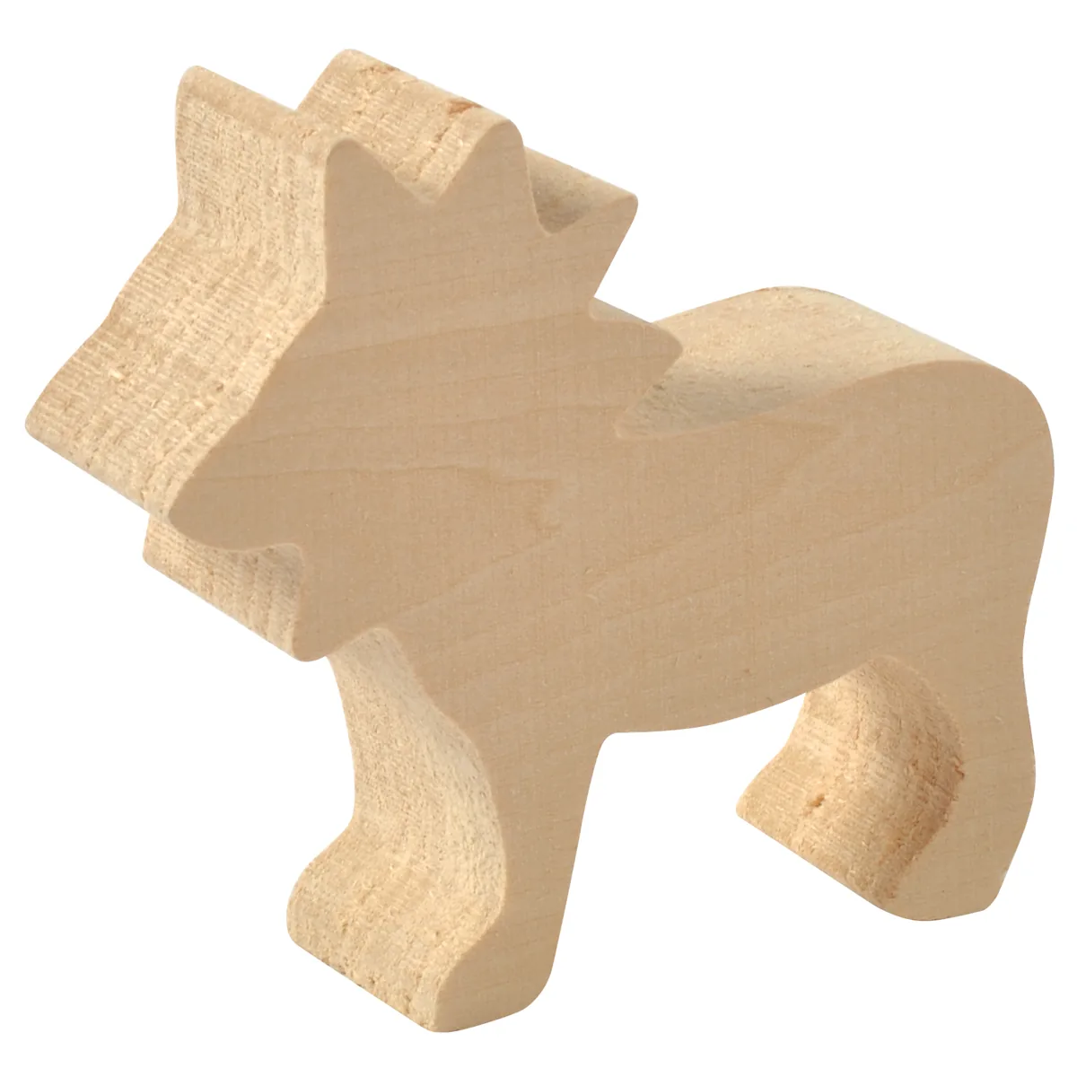 Schnitzholz Zootiere 3er Set — Eduplay padagogisches Spielzeug Kita