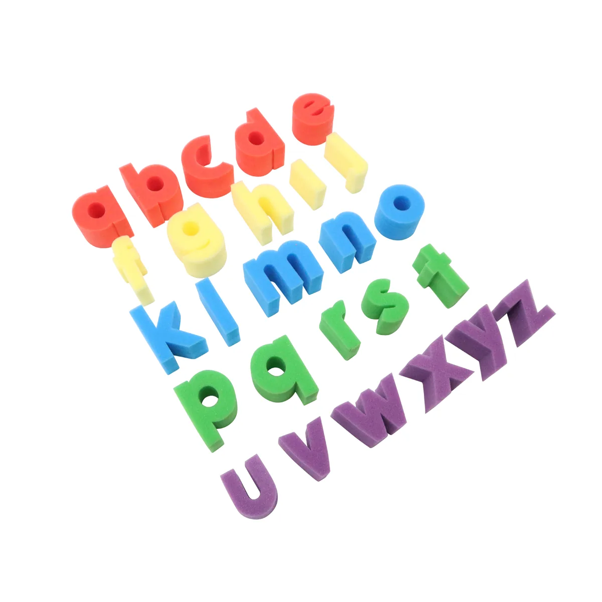 Schwamm-Kleinbuchstaben — Eduplay padagogisches Spielzeug Kita
