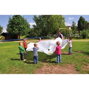 Schwungtuch 360 cm weiß — Eduplay padagogisches Spielzeug Kita Schwungtuch 360 cm weiß — Eduplay padagogisches Spielzeug Kita