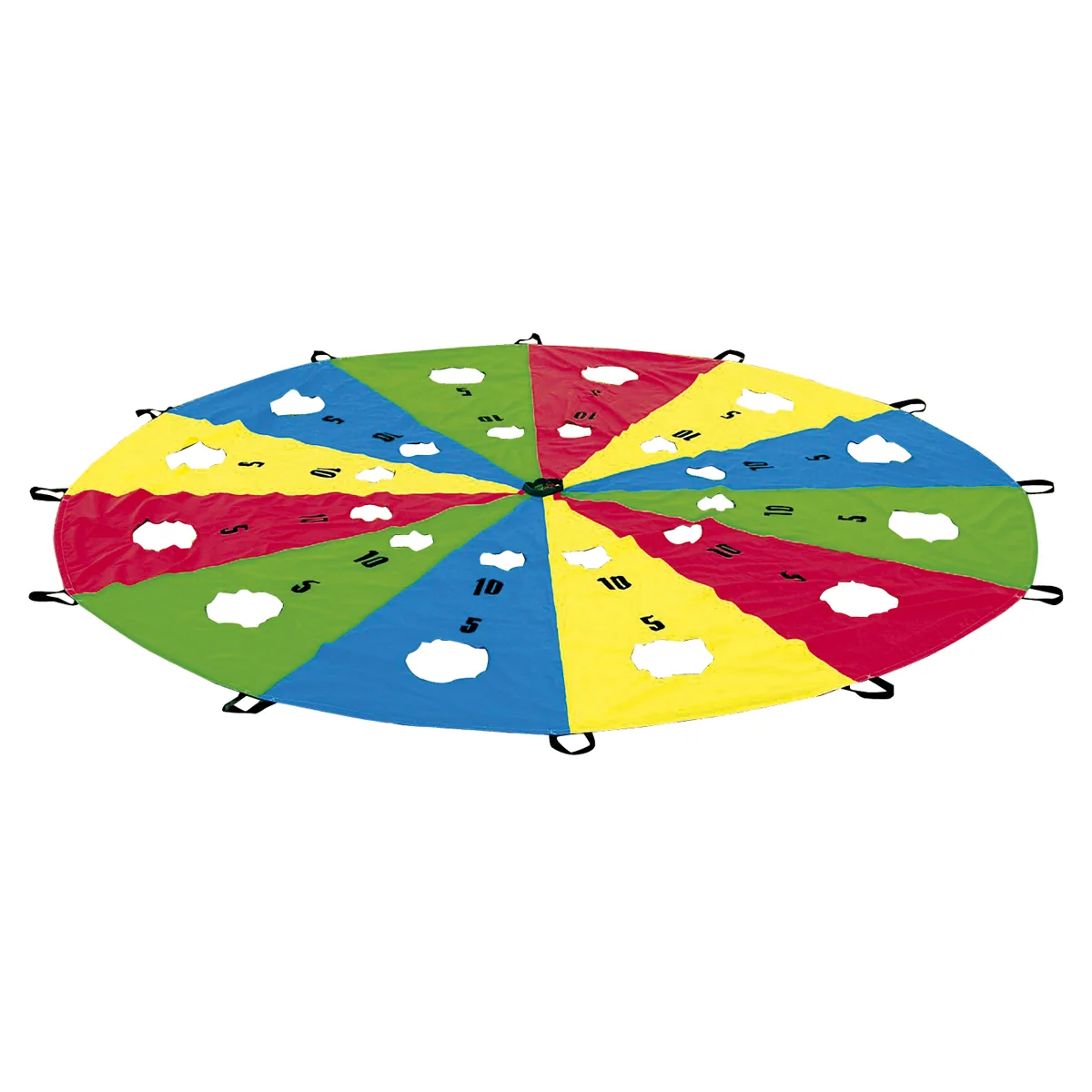 Schwungtuch mit Ziellöchern 400 cm — Eduplay padagogisches Spielzeug Kita