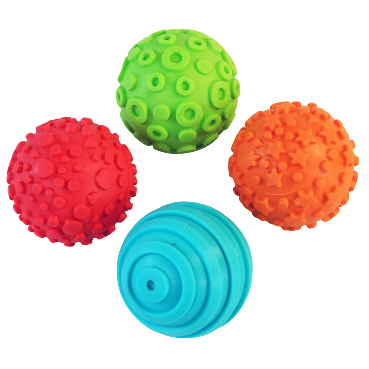 Sensorik Modellierkugeln 4er Set — Eduplay padagogisches Spielzeug Kita