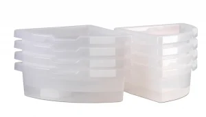 Set mit 8 Eckbadewannen