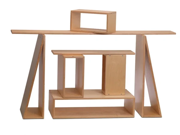 Set mit großen Hohlblöcken — Millhouse Lernspielzeug Schule