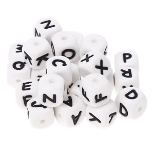 Silikonbuchstaben 10mm — Kiki-Ena Bastelmaterial Naturholz