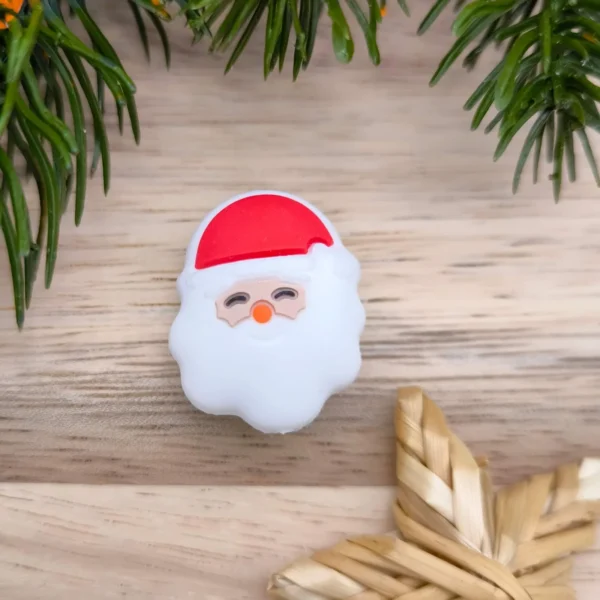 Silikonmotiv Weihnachtsmann — Kiki-Ena Bastelmaterial Naturholz