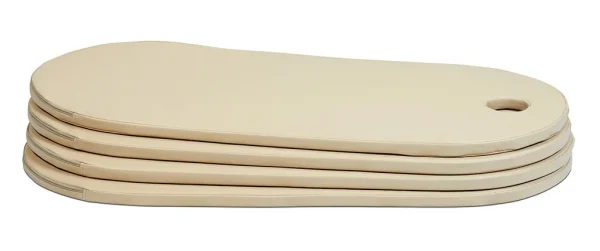 Slumberstore – 4er-Set Matten, Creme — Millhouse Lernspielzeug Schule