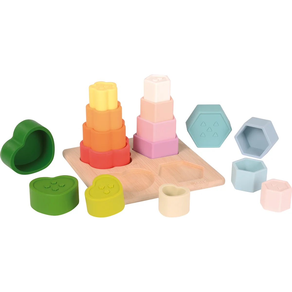 Soft Stapelspiel — Eduplay padagogisches Spielzeug Kita