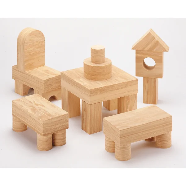 Soft Wood Bausteine 152-tlg. — Kiki-Ena Bastelmaterial Naturholz Soft Wood Bausteine 152-tlg. — Kiki-Ena Bastelmaterial Naturholz