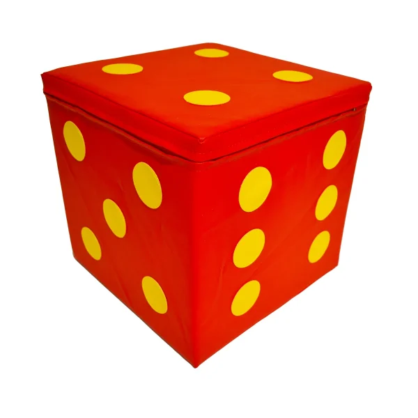 Soft Würfel 30 x 30 x 30 cm rot — Eduplay padagogisches Spielzeug Kita