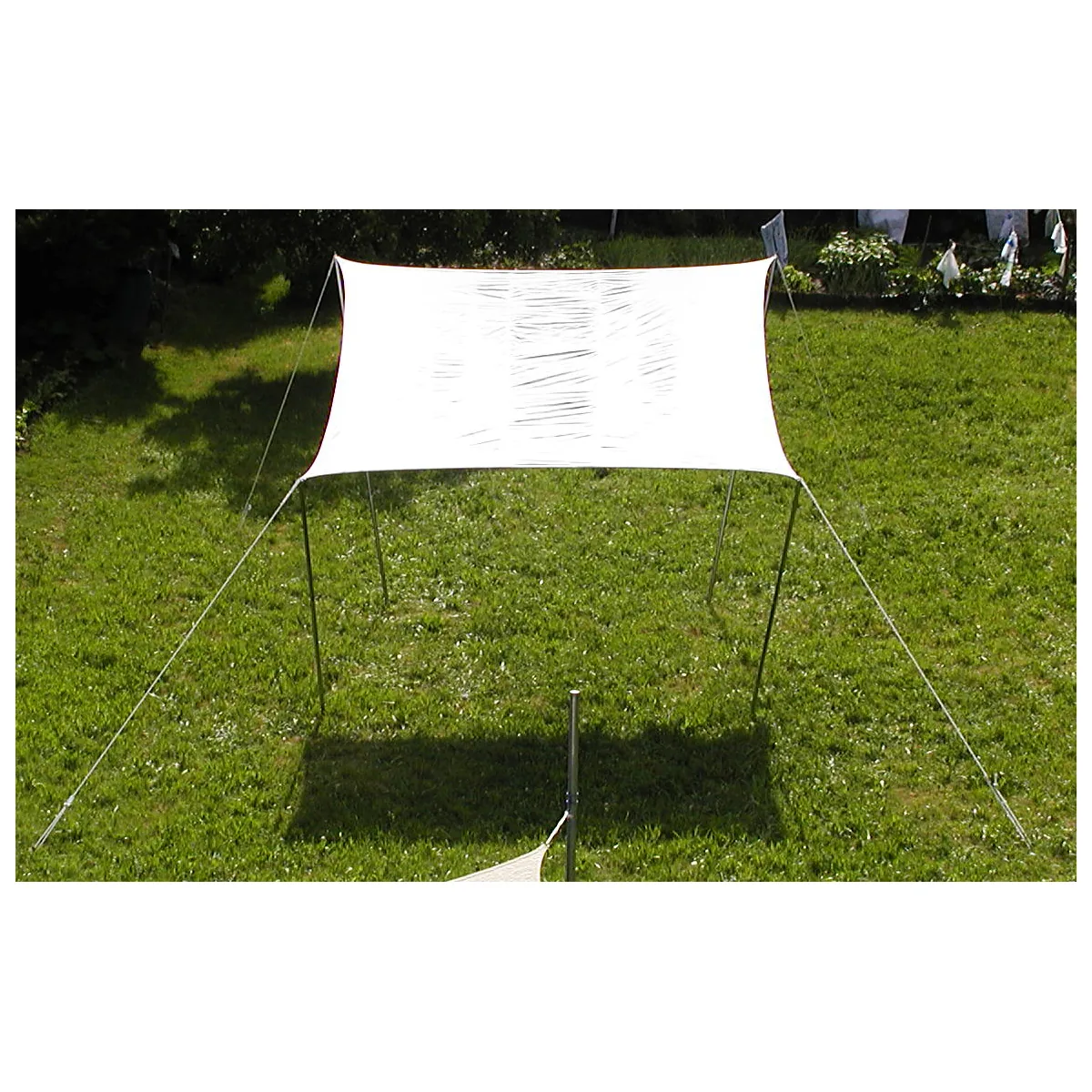 Sonnensegel 3,5 x 4,5 m creme weiß wasserabweisend — Eduplay padagogisches Spielzeug Kita Sonnensegel 3,5 x 4,5 m creme weiß wasserabweisend — Eduplay padagogisches Spielzeug Kita