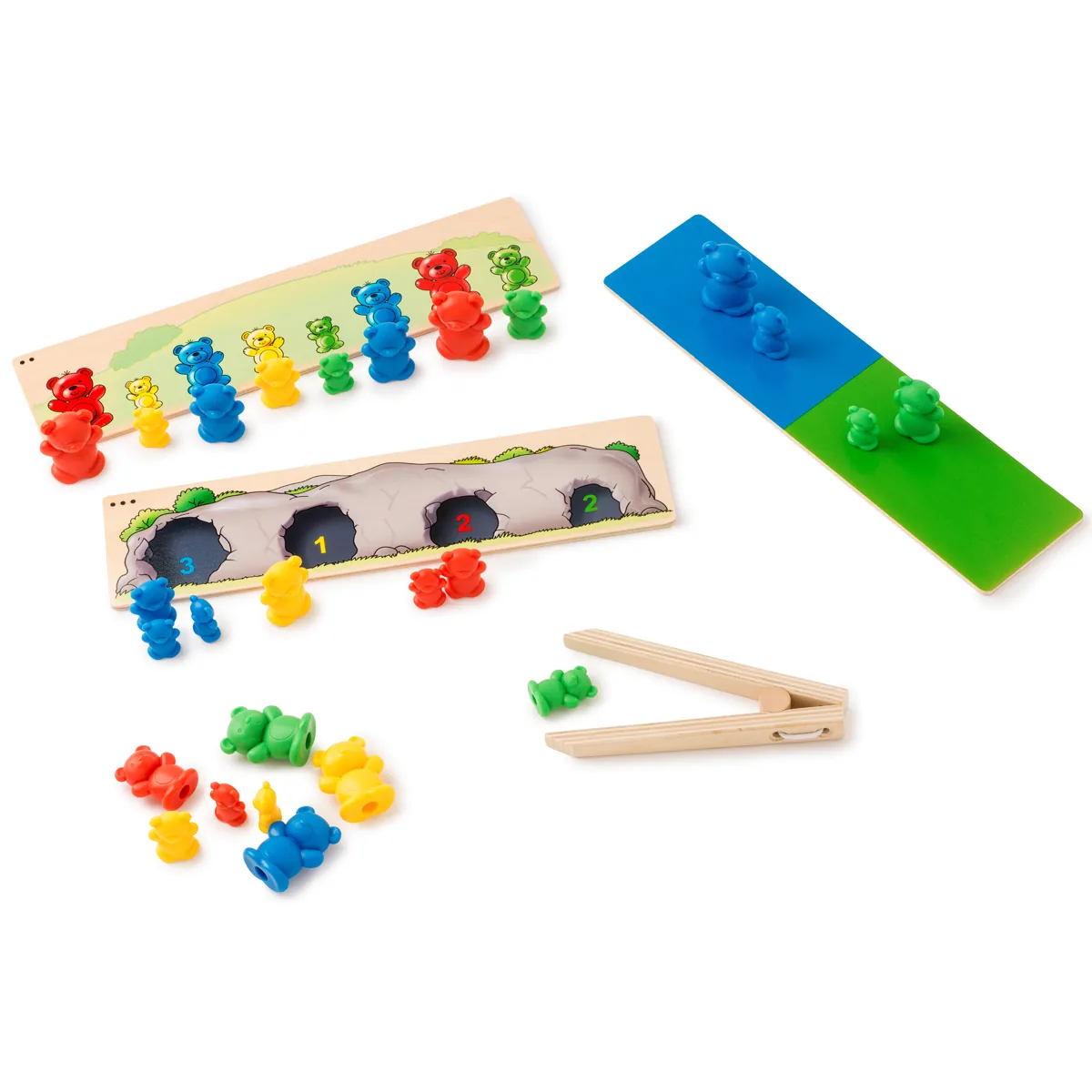 Sort the bears — Eduplay padagogisches Spielzeug Kita