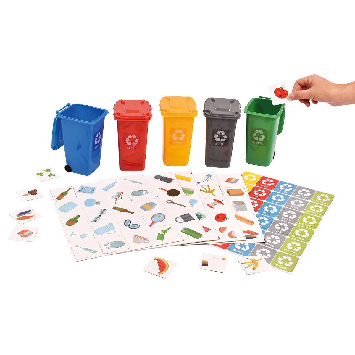 Sortierspiel Trenne den Müll richtig — Eduplay padagogisches Spielzeug Kita Sortierspiel Trenne den Müll richtig — Eduplay padagogisches Spielzeug Kita