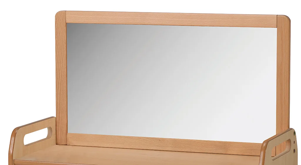 Spiegelaufsatz für Low Storage Units — Millhouse Lernspielzeug Schule